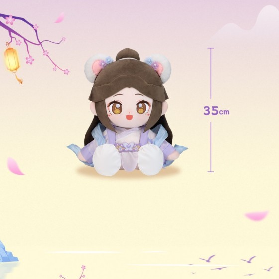 Minidoll Tian Guan Ci Fu Stars Moon Series Xie Lian Hua Cheng Cute Sitting Doll
